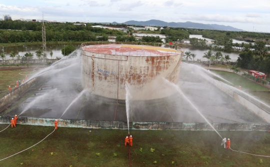 Nhiệt điện Bà Rịa: Tổ chức thực tập phương án chữa cháy và cứu nạn, cứu hộ năm 2025