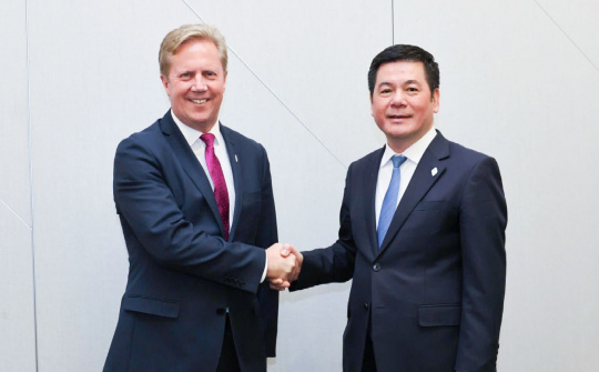 Bộ trưởng Nguyễn Hồng Diên làm việc với Bộ trưởng Thương mại và Đầu tư New Zealand