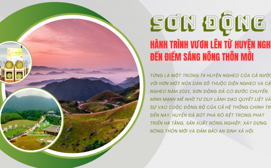 [eMagazine] Sơn Động: Hành trình vươn lên từ huyện nghèo đến điểm sáng nông thôn mới