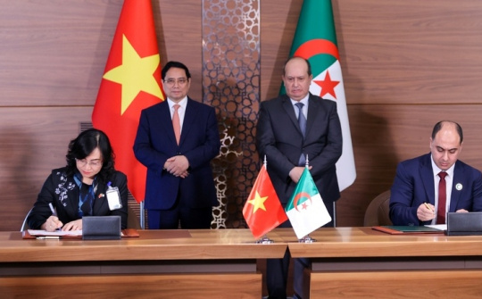Hoạt động của Thứ trưởng Phan Thị Thắng trong chương trình thăm chính thức Algeria của Thủ tướng Phạm Minh Chính
