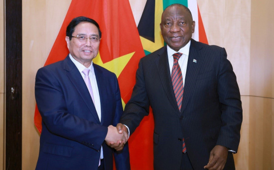 Tuyên bố chung về thiết lập quan hệ Đối tác Chiến lược Việt Nam - Nam Phi