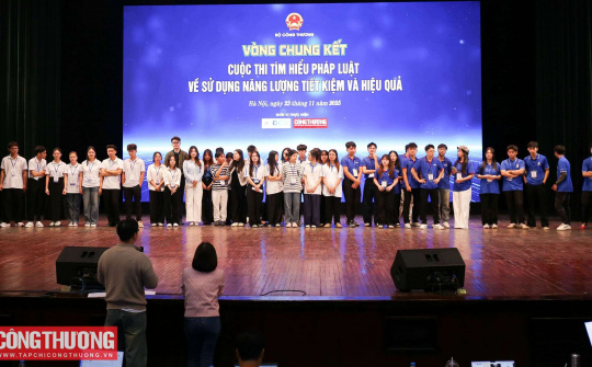 Hứa hẹn nhiều bất ngờ tại Vòng Chung kết Cuộc thi "Tìm hiểu pháp luật về sử dụng năng lượng tiết kiệm và hiệu quả"