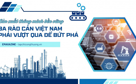 [eMagazine] Sản xuất thông minh bền vững: Ba rào cản Việt Nam phải vượt qua để bứt phá