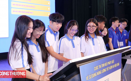 Trước giờ G: 5 đội thi sẵn sàng cho Vòng Chung kết Cuộc thi "Tìm hiểu pháp luật về sử dụng năng lượng tiết kiệm và hiệu quả"
