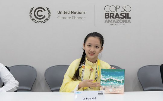 Tiếng nói xanh của thiếu niên Việt Nam tại COP30 Brazil