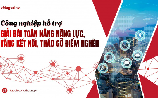 [eMagazine] Công nghiệp hỗ trợ giải bài toán nâng năng lực, tăng kết nối, tháo gỡ điểm nghẽn