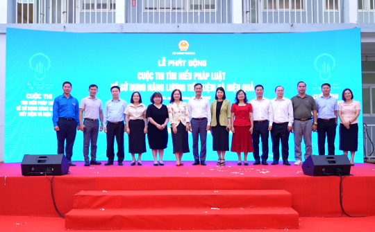 Ấn tượng và điểm nhấn: Cuộc thi Tìm hiểu pháp luật về sử dụng năng lượng tiết kiệm và hiệu quả