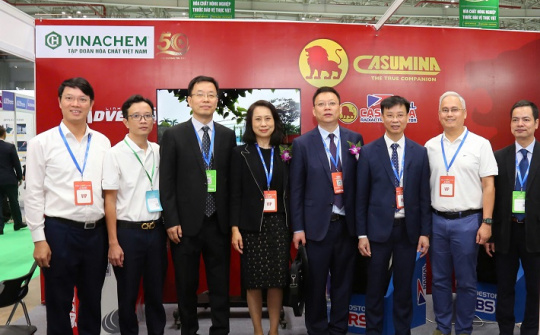 Vinachem và Casumina đón Đoàn xúc tiến thương mại Trung Quốc tại Rubber Tech 2025