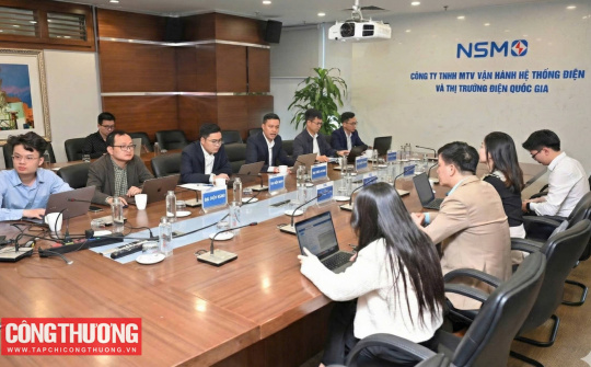 NSMO làm việc với các nhà máy phát điện về công tác vận hành hệ thống điện