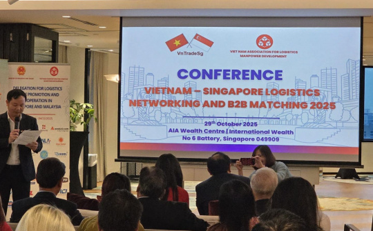 Kết nối giao thương, hợp tác giữa các doanh nghiệp logistics Việt Nam và Singapore