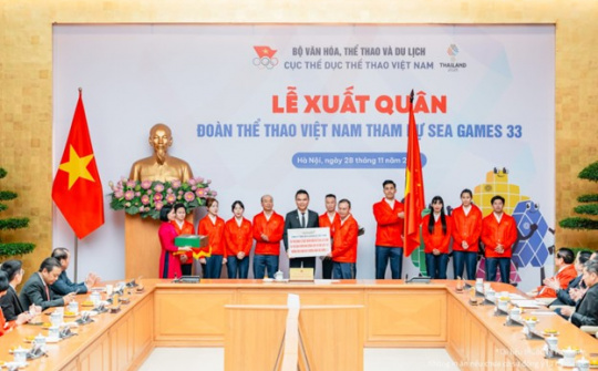 Herbalife Việt Nam đồng hành cùng Ủy ban Olympic Việt Nam trong Lễ Xuất Quân SEA Games 33