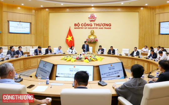 Bộ Công Thương rà soát công tác triển khai Chính phủ số