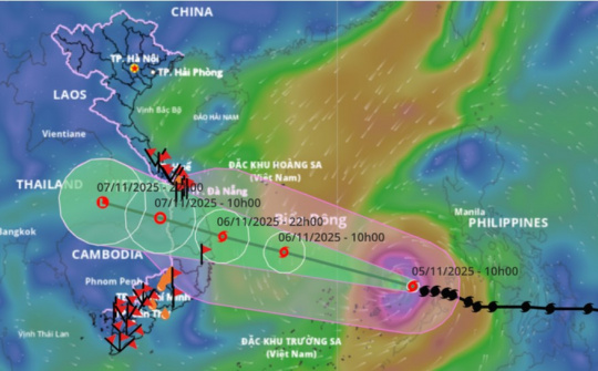 TKV triển khai công tác chuẩn bị và ứng phó với bão số 13 (bão KALMAEGI)