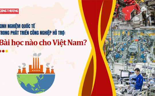 Kinh nghiệm quốc tế trong phát triển công nghiệp hỗ trợ: Bài học nào cho Việt Nam?