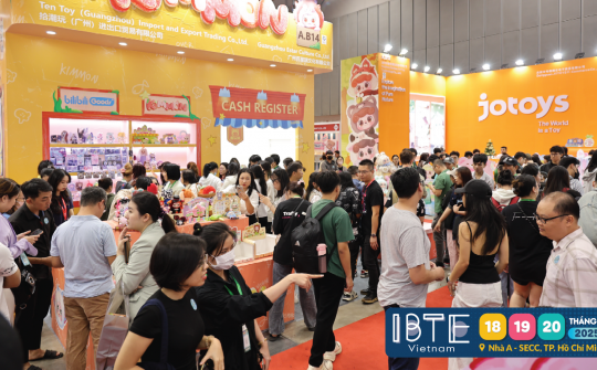 Hơn 250 doanh nghiệp sẽ tham gia trưng bày tại Triển lãm Quốc tế Sản phẩm & Đồ chơi trẻ em Việt Nam
