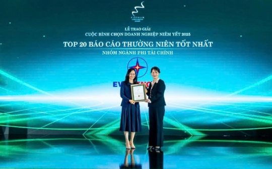 EVNGENCO3 - Top 20 báo cáo thường niên tốt nhất nhóm ngành phi tài chính 2025