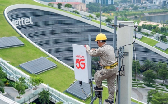 Viettel cán mốc lắp đặt mới 20.000 trạm 5G trong năm 2025