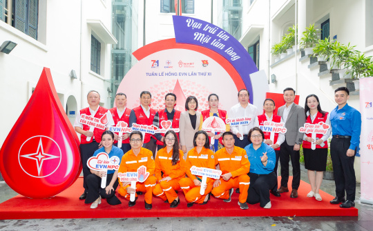 EVNNPC - Hành trình 11 năm "Tuần lễ hồng EVN" lan tỏa nhân ái