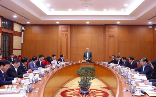 Tổng Bí thư: Chuẩn bị thật tốt các điều kiện để tổ chức thành công Đại hội XIV của Đảng