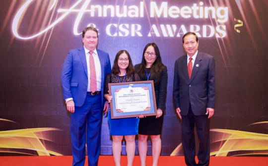 Herbalife Việt Nam được trao giải thưởng Trách nhiệm xã hội doanh nghiệp của AmCham lần thứ tám liên tiếp