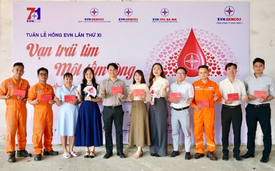 Công ty EPS: Sẻ chia yêu thương qua hoạt động hiến máu tình nguyện