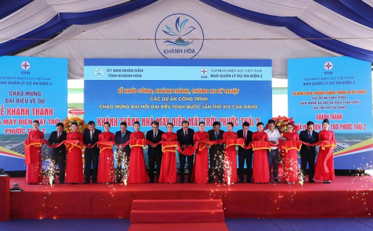 EVN khởi công, khánh thành đồng loạt  nhiều dự án, công trình điện chào mừng Đại hội Đại biểu toàn quốc lần thứ XIV của Đảng