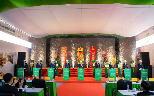 DAP-Vinachem khởi công dự án MAP 60.000 tấn/năm hướng công nghệ cao