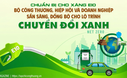 Chuẩn bị cho xăng E10: Bộ Công Thương, hiệp hội và doanh nghiệp sẵn sàng, đồng bộ cho lộ trình chuyển đổi xanh