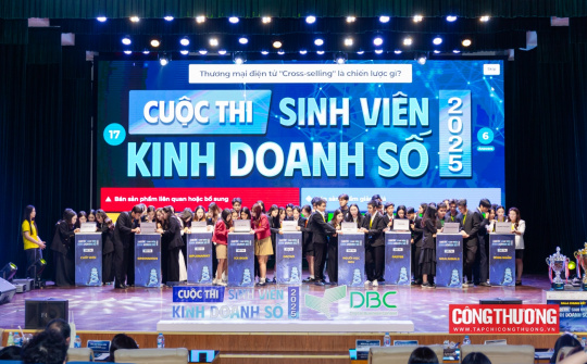 Cuộc thi Sinh viên Kinh doanh số 2025: Thúc đẩy nguồn nhân lực số chất lượng cao
