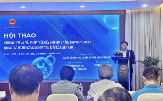 Tăng cường ứng dụng năng lượng hydrogen trong các ngành công nghiệp