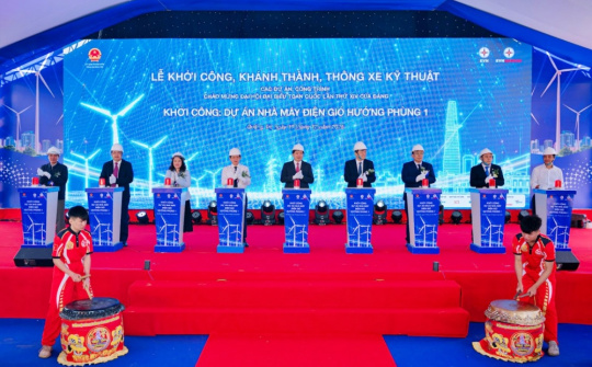 Tổng công ty Phát điện 2: Khởi công hai dự án nguồn điện năng lượng tái tạo quan trọng