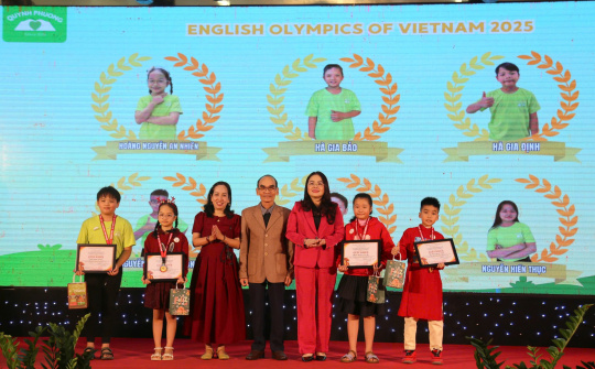 Quảng Trị: Ươm mầm tài năng tiếng Anh từ những sân chơi học đường