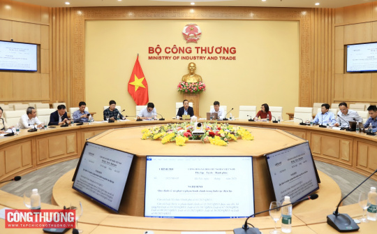 Bộ Công Thương xây dựng quy định về xử phạt vi phạm hành chính trong lĩnh vực điện lực