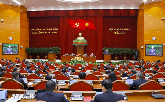 Khai mạc Hội nghị lần thứ 15 Ban Chấp hành Trung ương Đảng khóa XIII