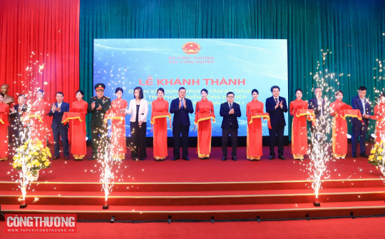 Khánh thành Trung tâm kỹ thuật hỗ trợ phát triển công nghiệp khu vực phía Bắc - giai đoạn 1