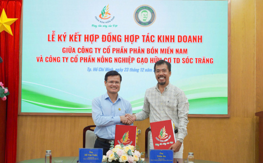 Phân bón Miền Nam tăng cường hợp tác thúc đẩy nông nghiệp sạch và bền vững