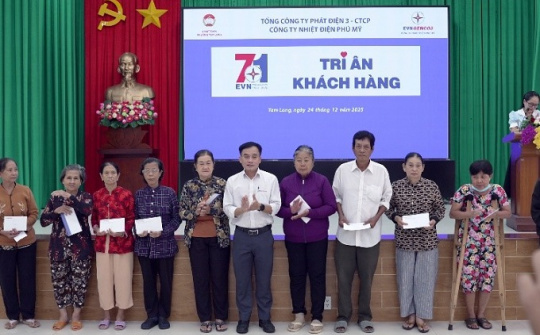 Công ty Nhiệt điện Phú Mỹ tri ân khách hàng năm 2025
