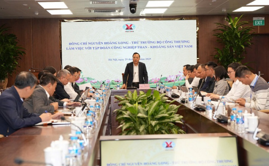 Bộ Công Thương đồng hành cùng TKV bảo đảm an ninh năng lượng giai đoạn mới