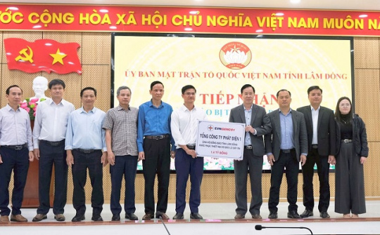 EVNGENCO1 tiếp tục hỗ trợ đồng bào Tây Nguyên khắc phục hậu quả mưa lũ