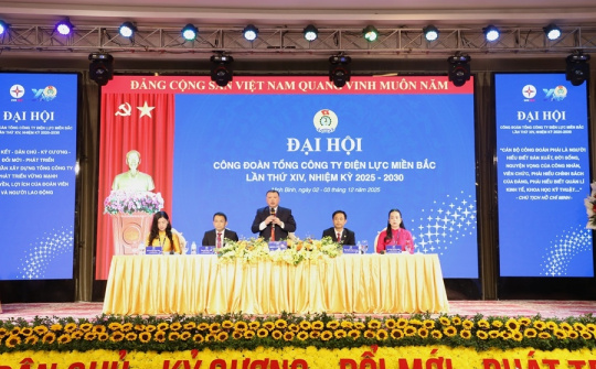EVNNPC khai mạc phiên thứ nhất Đại hội Công đoàn lần thứ XIV, nhiệm kỳ 2025–2030