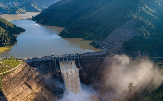 Thủy điện Sông Bung chủ động vận hành ứng phó không khí lạnh tăng cường gây mưa lớn