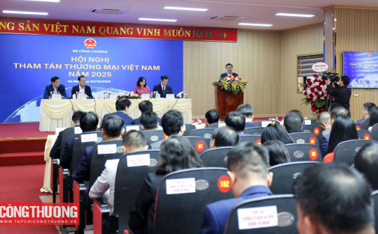 Bộ Công Thương tổ chức Hội nghị Tham tán Thương mại năm 2025