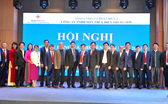 Thủy điện Trung Sơn bước vào năm 2026 với khí thế mới