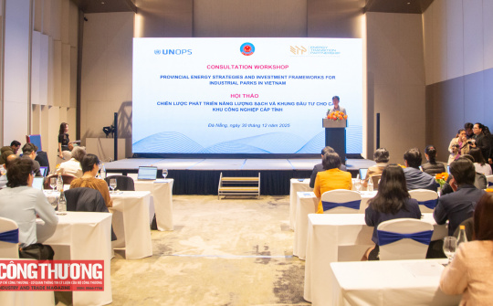 Xây dựng chiến lược và khung đầu tư năng lượng sạch cho các khu công nghiệp