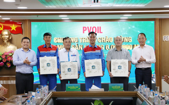 PVOIL đạt mốc sản lượng 6 triệu m3: Bước tiến vượt bậc sau 17 năm phát triển