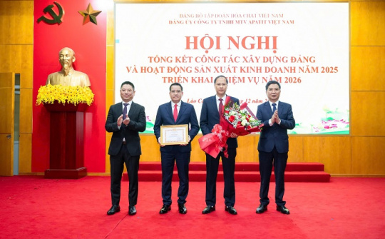 Apatit Việt Nam bứt phá 2025, vượt nhiều chỉ tiêu