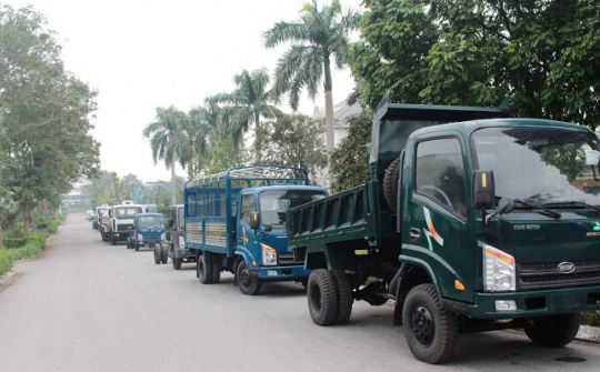 VEAM MOTOR đấu giá xe tồn kho - Kiểm tra khí thải thực tế, bảo đảm đáp ứng quy chuẩn lưu hành