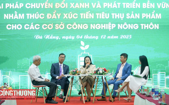 Chuyển đổi xanh tạo lợi thế cạnh tranh bền vững cho cơ sở công nghiệp nông thôn