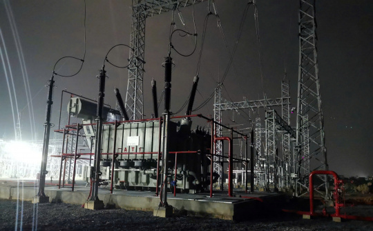 PTC1 đóng điện thành công MBA thứ 2 tại Trạm biến áp 220kV Nam Cấm