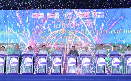 Khởi công cao tốc TP. HCM - Thủ Dầu Một - Chơn Thành đoạn qua tỉnh Bình Dương